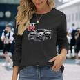 Gt R 34 レーシング ドラグ ドリフト Jdm Japan ストリートスポーツカー 長袖Tシャツ 彼女への贈り物