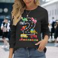 I'm 2 2歳の誕生日 トラック 乗り物 交通機関車 長袖Tシャツ 彼女への贈り物