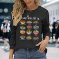 I'm Just Here For The Filipino Food トラディショナルピノイフード 長袖Tシャツ 彼女への贈り物
