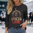 Indigenous Pride – Honoring Native History 長袖Tシャツ 彼女への贈り物