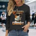 Jack Russell Daddyジャック・ラッセル・パパ・ヴァータグ・パパ・ジャック・ラッセル・テリア 長袖Tシャツ 彼女への贈り物