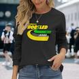 Jamaica Bobsled レトロなボブスレー チーム ジャマイカの国旗 長袖Tシャツ 彼女への贈り物