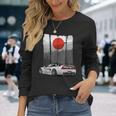 Jdm Nsx カーチューニング ジャパン ライジング サン ドリフト インポート 長袖Tシャツ 彼女への贈り物
