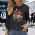 Jimmy The Man The Myth The Legend Personalized Name Long Sleeve T-Shirt Gifts for Her
