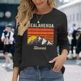 Kealakekua ハワイ レトロ ハワイアンアイランド 長袖Tシャツ 彼女への贈り物