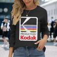 Kodak ビンテージロゴによる商品 長袖Tシャツ 彼女への贈り物