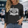 La Calavera カトリーナ ホセ・グアダルーペ・ポサダ作 長袖Tシャツ 彼女への贈り物