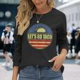 Let's Go Taco Let's Go Taco 長袖Tシャツ 彼女への贈り物