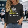 Be The Liberty Libertarian Activist Anarchy Ancap Minarchist 長袖Tシャツ 彼女への贈り物