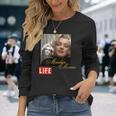 Life Picture Collection _ マリリンモンロー 02 長袖Tシャツ 彼女への贈り物