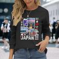 I Love Japan Culture Enjoy Cool Japan Landmarks Photos 長袖Tシャツ 彼女への贈り物