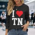 I Love Tennessee Tn Throwback Classic 長袖Tシャツ 彼女への贈り物