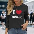 I Love Yonago アイラブ米子 長袖Tシャツ 彼女への贈り物