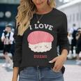 I Loveushi I Loveushi Japan Food 巻にぎり魚 長袖Tシャツ 彼女への贈り物