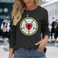 Lutheran Church Luther Roseeal ロゴ エンブレム 長袖Tシャツ 彼女への贈り物