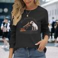 His Master'soice Rca ビクター ニッパー 犬 長袖Tシャツ 彼女への贈り物