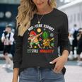 Mid-Year Report Still Naughty Xmas In July Dabbing Santa Long Sleeve T-Shirt Gifts for Her