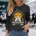 Midsommarurvival Club 怖いホラー サマーフェスティバル 長袖Tシャツ 彼女への贈り物