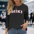 Miki Japan Nihon 日本 ミキ Miki 長袖Tシャツ 彼女への贈り物