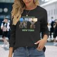 New York Citykyline Outfit I Love New York New York City 長袖Tシャツ 彼女への贈り物