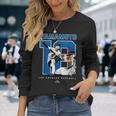 Number And Portrait Yoshinobu Yamamoto Los Angeles Mlbpa 長袖Tシャツ 彼女への贈り物