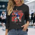 Number And Portraiteiyauzuki Chicago Mlbpa 長袖Tシャツ 彼女への贈り物