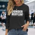 The Office Dunder Mifflin 快適tシャツ 公式tシャツ 長袖Tシャツ 彼女への贈り物