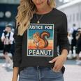 P'nut Pnutリスtシャツ ジャスティス ピーナッツザリス 長袖Tシャツ 彼女への贈り物