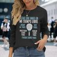 Padelista Divertido Padel Tennis Jugar Al Padeler Padel Camiseta de manga larga Regalos para ella