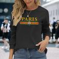 Paris Tiger Face Fashion 長袖Tシャツ 彼女への贈り物