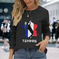 Racketports Coach フランス国旗 チーム フランス テニス 長袖Tシャツ 彼女への贈り物