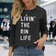 Rin の人生を生きている Rin 長袖Tシャツ 彼女への贈り物