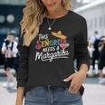 Senorita Margarita Lover Cinco De Mayo Fiesta ギフト 長袖Tシャツ 彼女への贈り物
