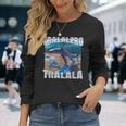 Tralalero Tralalahark Meme イタリアンブレインロットtシャツ 長袖Tシャツ 彼女への贈り物