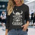 Va-Thor リードに生まれる 長袖Tシャツ 彼女への贈り物