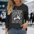 Vintage Bare Knuckle Boxingin Guantes De Boxeo Camiseta de manga larga Regalos para ella