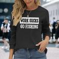 Workucks Go Fishing 長袖Tシャツ 彼女への贈り物