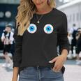 おもしろブラ 目玉コスチューム セクシーなおっぱい衣装 長袖Tシャツ 彼女への贈り物