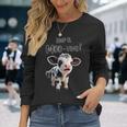 かわいい ホルスタイン 牛 の 赤ちゃん – Keep It Mooving 長袖Tシャツ 彼女への贈り物
