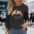 なるほど、愛してる、受け入れるよ、Lgbtqの味方プライド 長袖Tシャツ 彼女への贈り物
