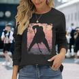 アイスホッケー プレーヤー ヴィンテージ ボーイズ アイスホッケー 長袖Tシャツ 彼女への贈り物