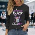 アニメ・猫 K-Pop 長袖Tシャツ 彼女への贈り物