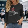 アメリカ航空機ステルス戦闘機 F22 ラプター 長袖Tシャツ 彼女への贈り物