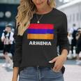 アルメニア国旗tシャツ 長袖Tシャツ 彼女への贈り物