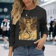 ウィリアム・ブレイク ドラゴンi アーティスト向け 長袖Tシャツ 彼女への贈り物