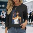 エイミー・ワインハウス・ライブ・コーチェラ・フェスティバル・カリフォルニア 長袖Tシャツ 彼女への贈り物