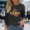 カープハンターチームi カープフィッシャーマンi カープフィッシング 長袖Tシャツ 彼女への贈り物