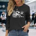 ゲルニカのアートワーク 長袖Tシャツ 彼女への贈り物