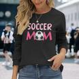 サッカー ママ サッカー プレーヤー マミー サッカー スポーツ サッカー 長袖Tシャツ 彼女への贈り物