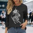 ダルメシアン 長袖Tシャツ 彼女への贈り物
